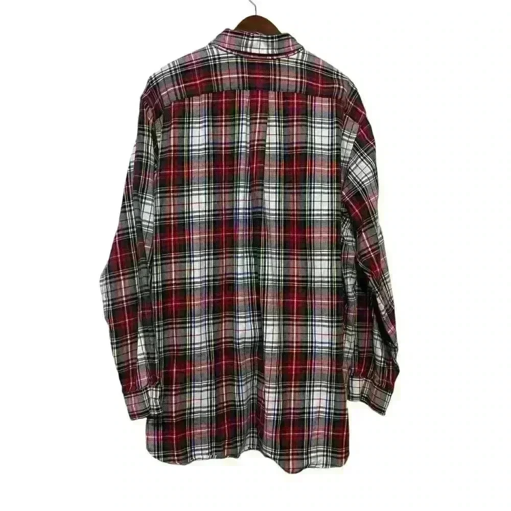 POLO RALPH LAUREN CLASSIC FIT PERFORMANCE FLANNEL PLAID SHIRT MENS SIZE 2XB $168
